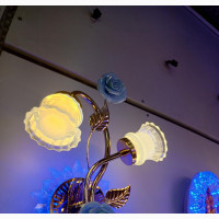 Modern Flower-Shaped Multi Colored LED Wall Fittings