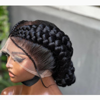Hilda Baci Unique Style Braided Wig-- Full Lace Wig
