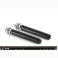 Shure SM58 Wireless Dual Vocal System BLX288/SM58