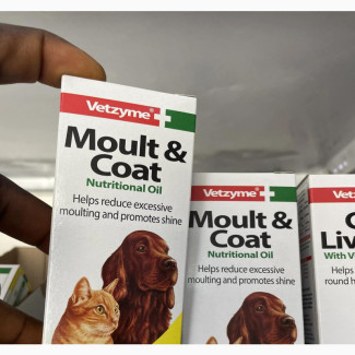 Vetzyme Moult Coat Nutritional Oil