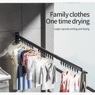 Wall Mounted Indoor/Outdoor Foladbale Cloth Dryer