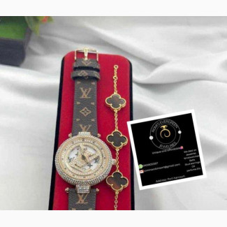 Stylish White Wrist Watch Combo - Brand New