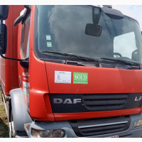 DAF LF 55.220 Truck With Red Colour