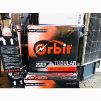 Orbit 220ah 12V Tubular Battery - Brand New