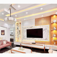 TV Console Made With Imported HDF Wood and Glossy Boards