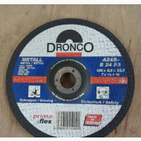 DRONCO 180 X 6.5x 22.2mm 7 Metal Grinding Disc