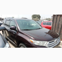 Toyota Highlander Hybrid Limited 2012 Burgundy