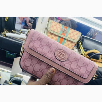 Gucci Hot Pink Leather Handbag for Women