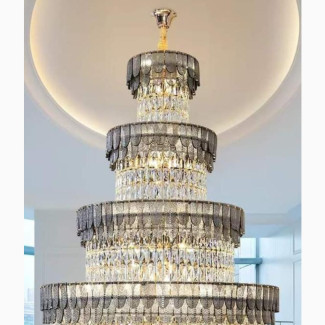 Morden Luxury Long Ceiling Crystal Chandelier L