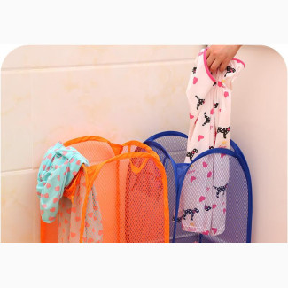 Foldable Laundry Mesh Basket