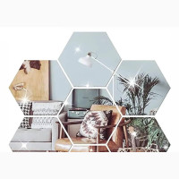 Brand New Hexagon Decorative Mirror - Home Interiors
