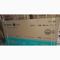 Complete 75inches Hisense Smart TV