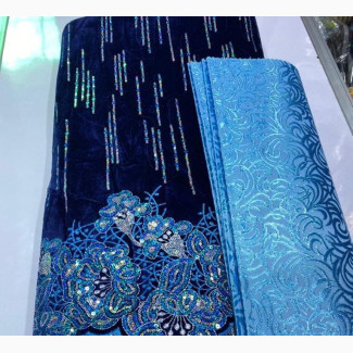Classy Assorted Velvet Netlace