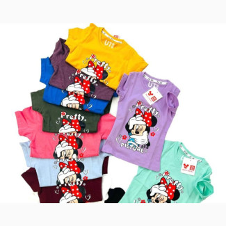 Girls Character Tops, Pure Cotton