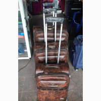 Quality Design Swiss Polo Leather Trolley Bag