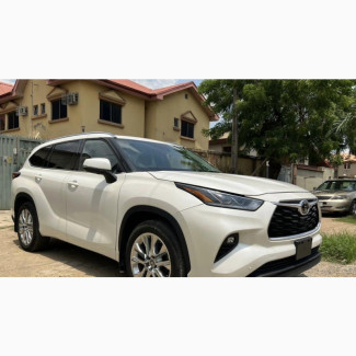 Toyota Highlander Limited 2021 White