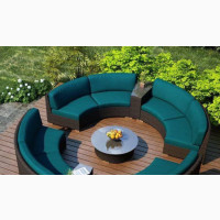 A Set of Full-Moon Monaco Round Sofa