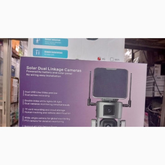 Solar Dual Linkage PTZ Camera