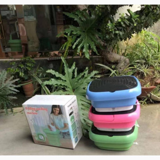 Foldable Portable Electric Washing Machine