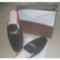 Louis Vuitton Studded Men#039;s Half Shoes