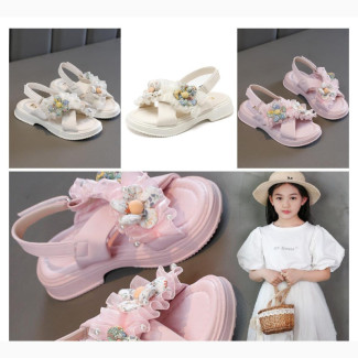 Beautiful Flower Sandals for Girls