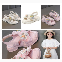 Beautiful Flower Sandals for Girls
