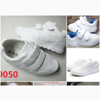Kids White Sneakers for School and Outing