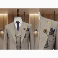 Italian Style Formal Bespoke 3pcs Men#039;s Suit