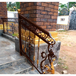 Ye) Rut Lron Design Handrails