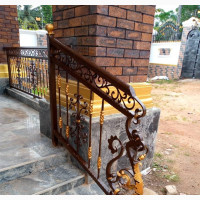 Ye) Rut Lron Design Handrails