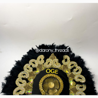 Bridal Fan with Rechargeable Battery