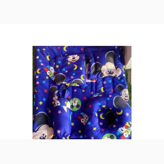 Mickey Mouse Baby Duvet Set-5 in 1