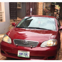 Toyota Corolla 2007 Red
