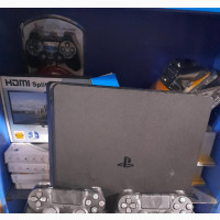 UK Used Ps4 Slim Console 500gb With Extra Pad and 10 Games