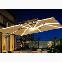 Garden Solar Umbrella 9ft/9ft
