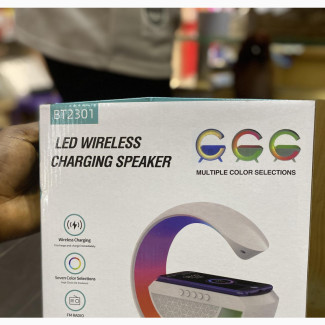 LED Wireless Charging Speaker