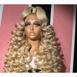 Full Frontal Loose Wave Transparent Lace Front Human Hair