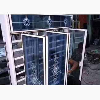 Aluminum Transome Frameless Windows
