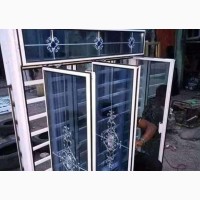 Aluminum Transome Frameless Windows