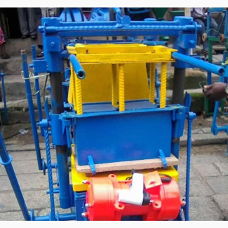 Block Machine Cement Block Production With Vibrator