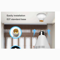 Light Bulb CCTV Camera