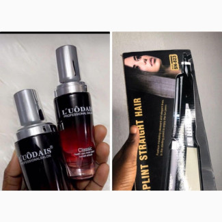 Serum And Straightner For Maintenance