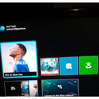 Xbox One Console With One Pad, Fifa 22 Resident Evil 2 and Fa