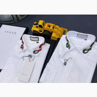 Gucci Men#039;s Luxury Italian Shirts