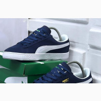 Original Puma Suede Skate Blue / White Sneakers