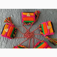 Multi Color Luxury Women#039;s Crochet Bag