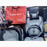 High Quality Gray Leather Seat Cover