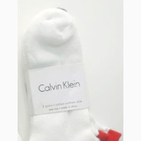 Calvin Klein Unisex 2-Pack Cotton Cushion No Show Socks