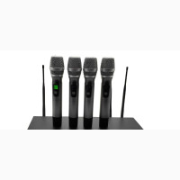Royal Voice 4-Handle 500M Wireless Microphone - Brand New