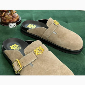 Original Men Rhinestone Half Shoe